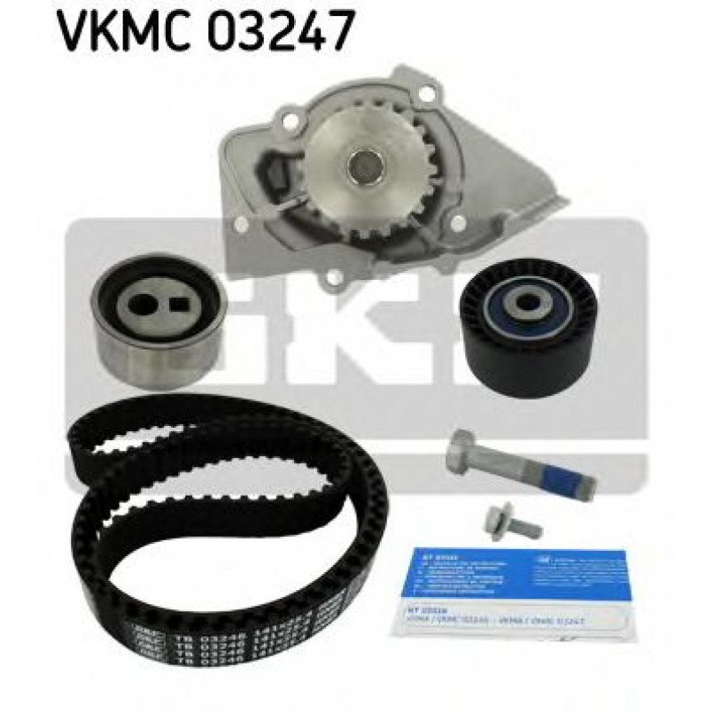 VKMC 03247 SKF - Насос охолоджуючої рідини + комплект зубчатого ремня
